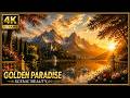 Vintage Beautiful Spring Landscape Painting | Gold Frame TV Art | Art Screensaver for TV 3 Hrs