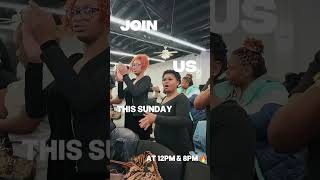 Join us for both our 12 PM and 8 PM services! 🙏🏾