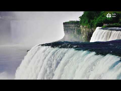 Niagara Falls White Noise. 10 hours. Nature Sounds for studying/sleeping 🎧Audio relax