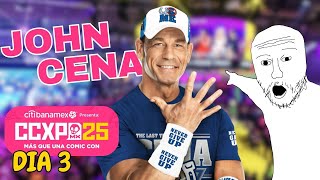¡JOHN CENA EN LA CCXP MÉXICO 2025! 🔥 Día 3 lleno de sorpresas, cosplays y entrevistas
