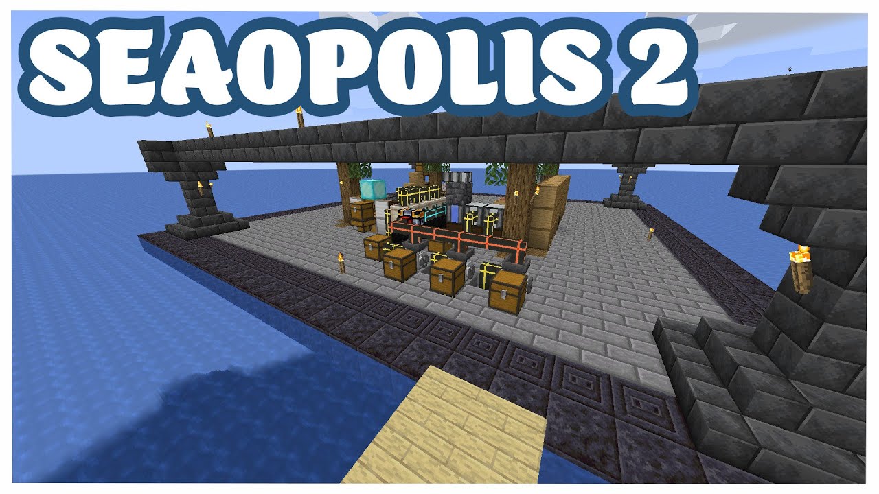 Minecraft Seaopolis 2 AUTO HAMMERS 3 YouTube