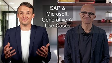 SAP & Microsoft: Generative AI Use Cases | SAP Sapphire 2023