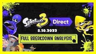 Splatoon 3 Direct Full Breakdown Analysis