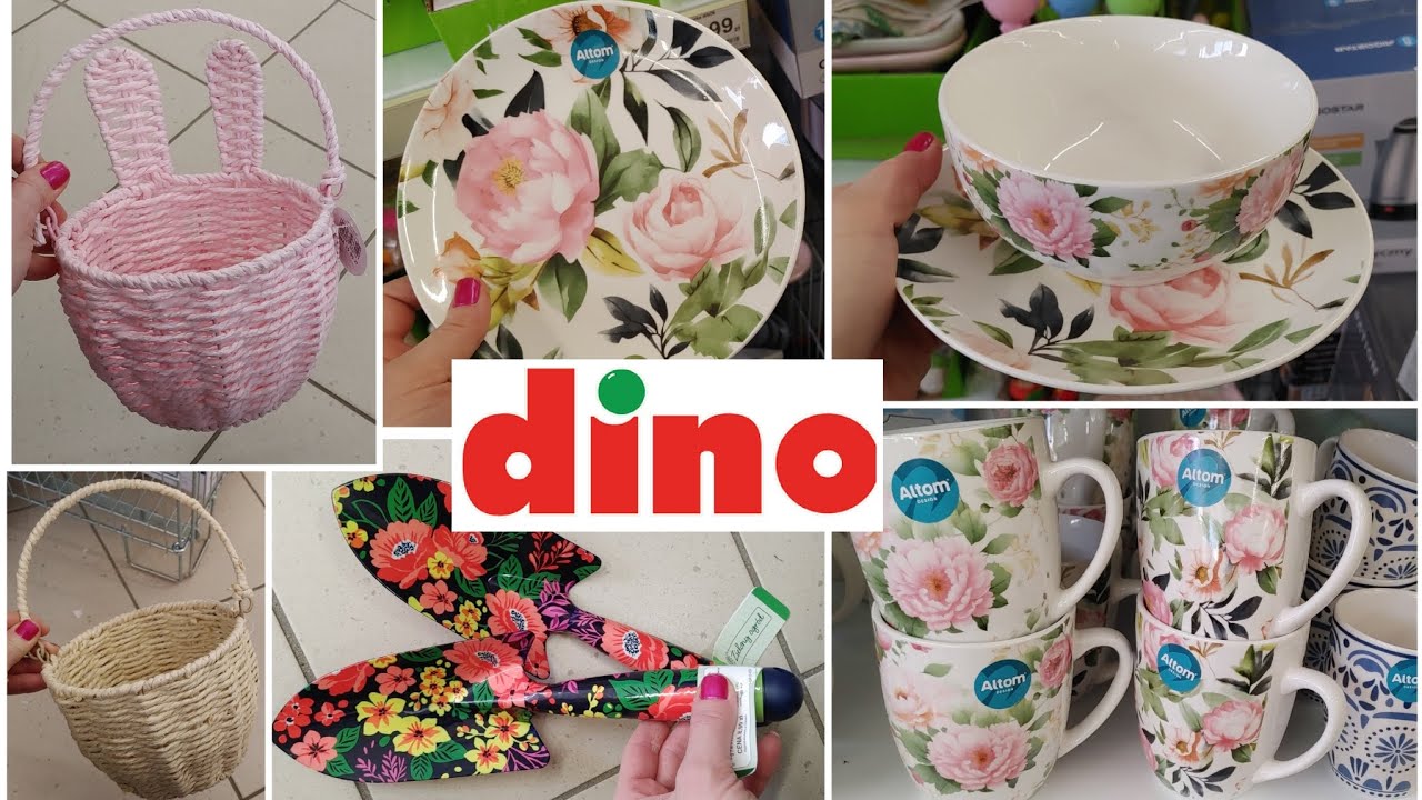 DINO SZALEJE😱PEREŁKI do KUCHNI 🥰SZOK❗SZKLANKI OZDOBNE❗ŁOPATKI OGRODOWE OZDOBY WIELKANOCNE 