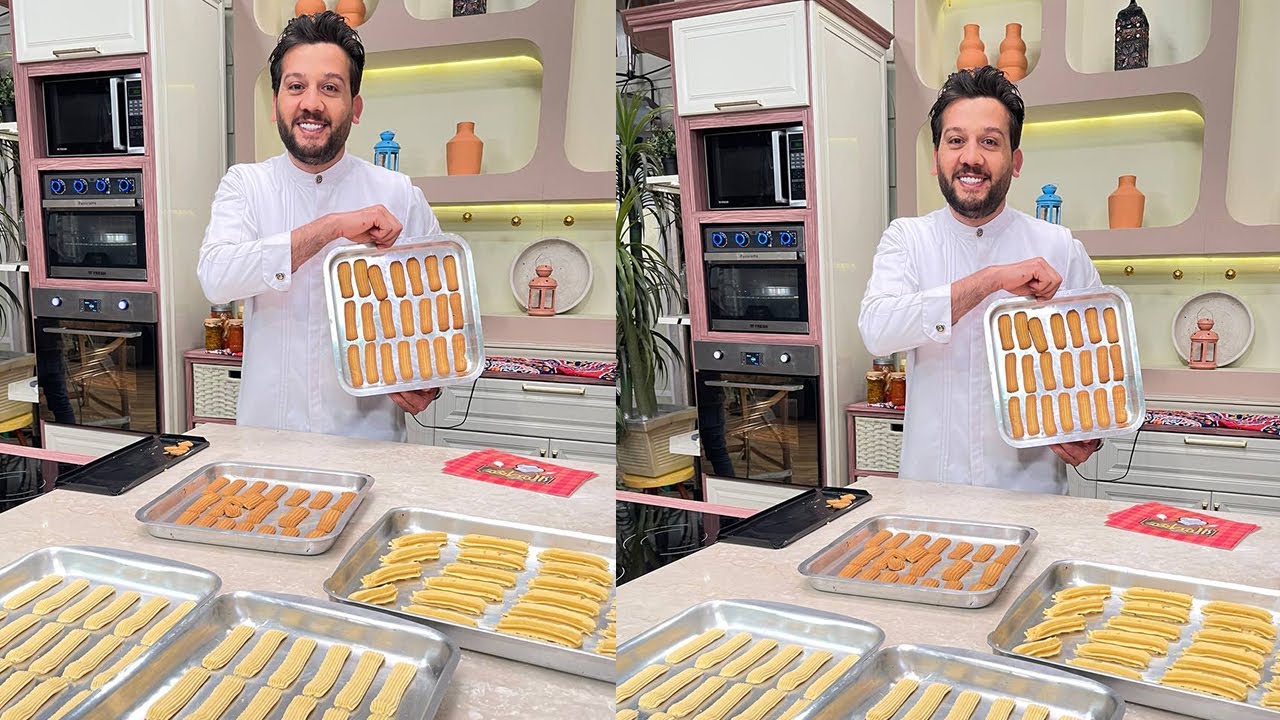 طريقة عمل بسكويت الكيس - بسكويت القهوة - بسكويت البرتقال | المطعم مع الشيف محمد حامد