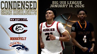 HS Basketball - Centennial vs Roosevelt - Big VIII League - Condensed Game 4K
