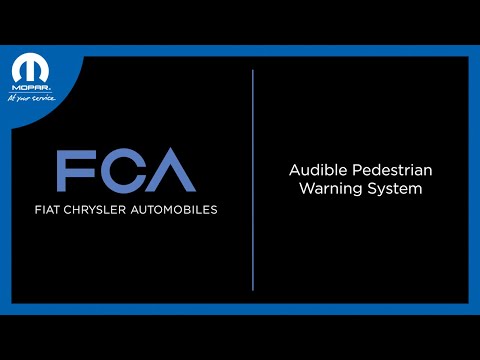 Audible Pedestrian Warning