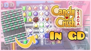 I made CANDY CRUSH SAGA in Geometry Dash 2.2! (Level Showcase)