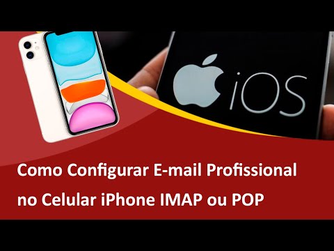 Como Configurar E-mail no Celular iPhone IMAP ou POP - Samuca Webdesign