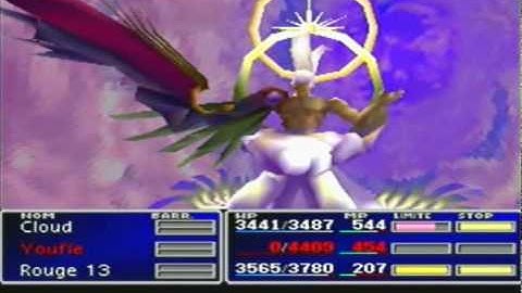 Final Fantasy VII Final Boss: Safer Sephiroth PART 2 (2/2)