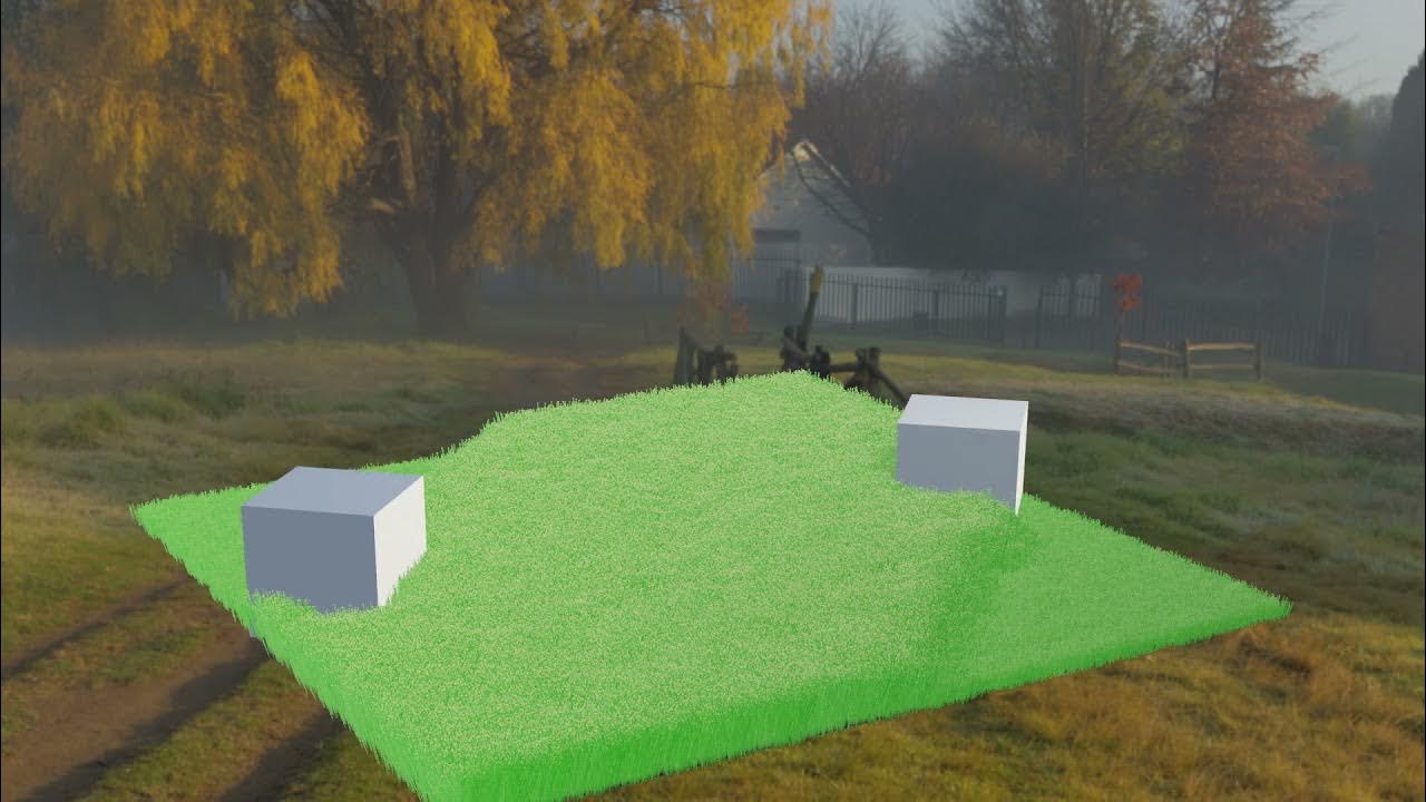 Blender 2 82 chinese tutorial cutting grass animation youtube