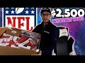 OPENING A CUSTOM $2,500 MYSTERY NFL BOX!! (Getting an All Time Grail!)