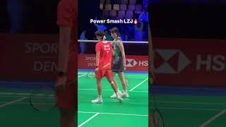 Powerful smash by LZJ 🔥🔥 #thomascup #leeziijia 📷 lekgor