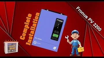 3kW Fronus PV3200 Hybrid Power + Jinko Solar & NEON 24V Battery Installation