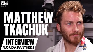 Matthew Tkachuk Gives First Thoughts on Florida Panthers vs. Edmonton Oilers Stanley Cup Finals