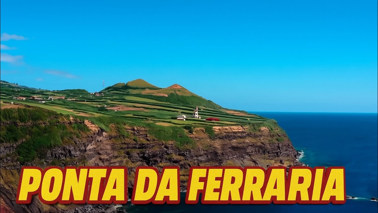 🇵🇹 Ponta da Ferraria – Where the Ocean Meets the Hot Springs 4K