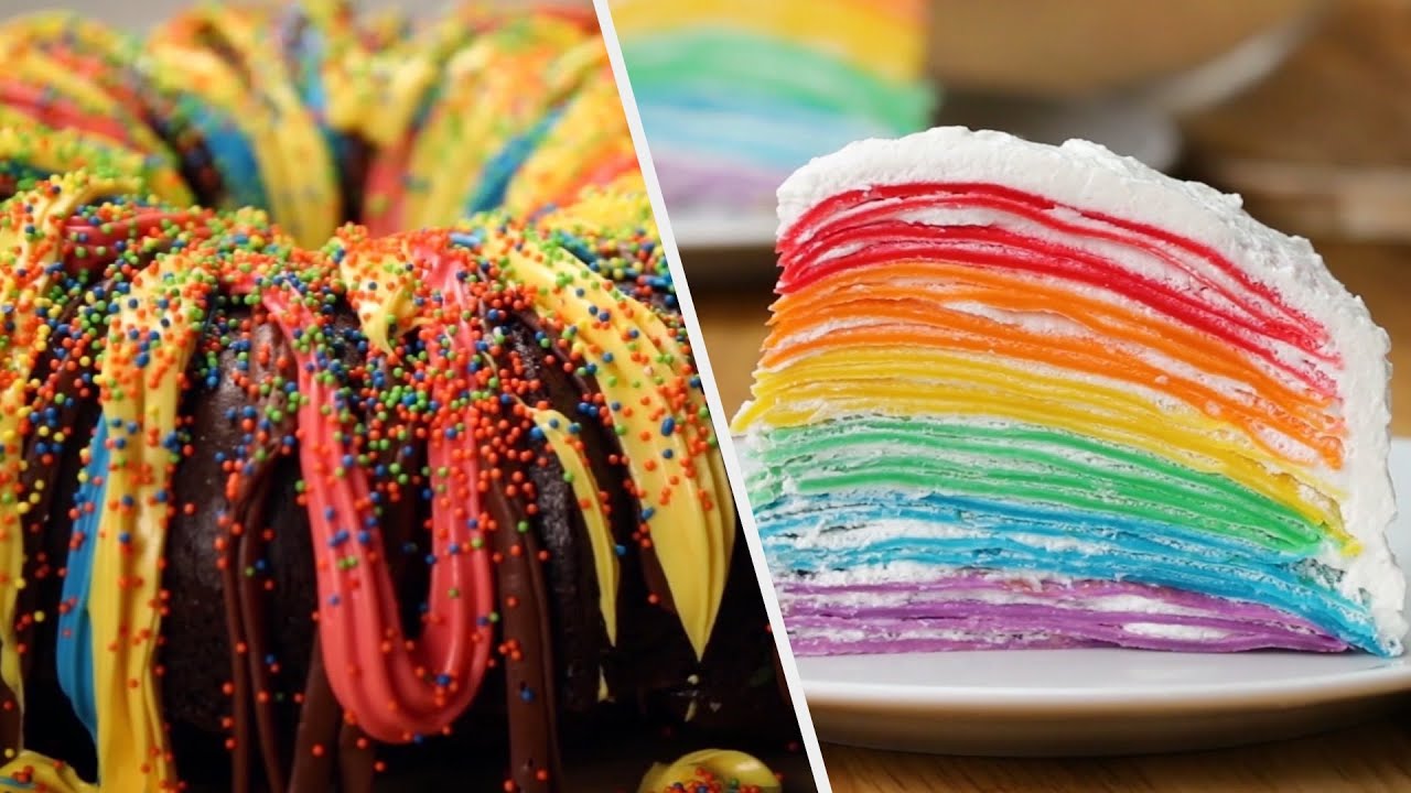 7 Magical Rainbow Recipes | Tasty