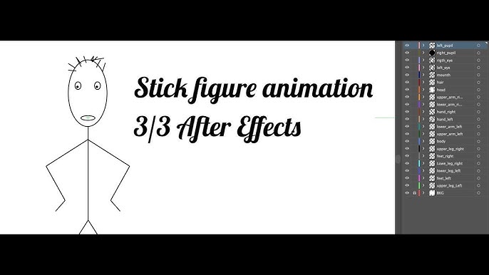 Animate a 10 second or stick man video with your name, letters, chasing the  stickman by Rockme12