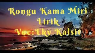 RONGU KAMA MIRI,#Lirik #Lagu Rohani sumba timur