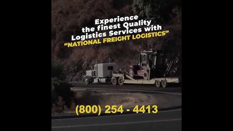 Logistics Services by National Freight Logistics Inc