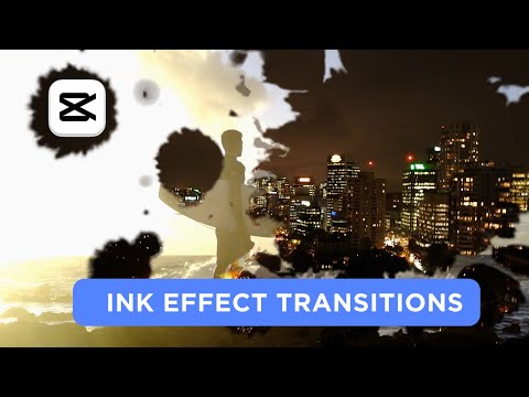 How to Create Ink Effect Transitions in CapCut PC (2024) | Step-By-Step Tutorial