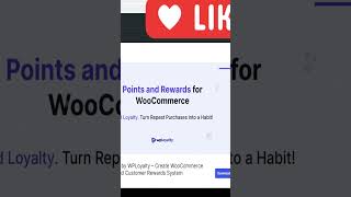 Free Points and Rewards For WooCommerce Plugin #shorts #wordpress