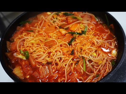 김치라면국수