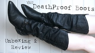 YRU DeathProof Boots || Shoe Unboxing and Review