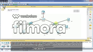 Application of VLAN, VTP,  and Inter VLAN Routing in Packet Tracer