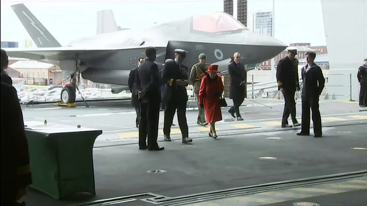 Queen Elizabeth II visits HMS Queen Elizabeth II (aircraft carrier) (UK) ITV&BBC News - 22 May 2021