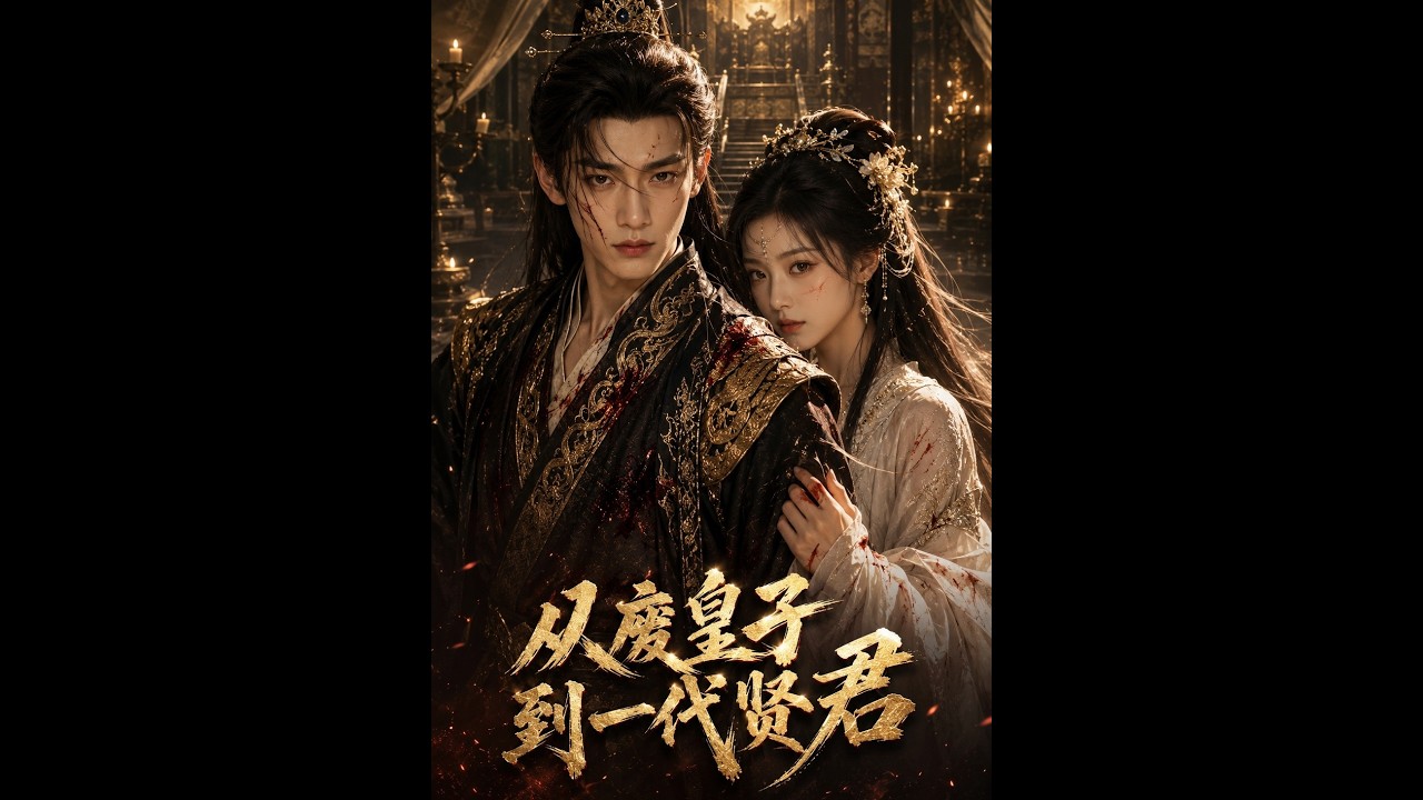【一口气看完】《从废皇子到一代贤君》#短剧 #AI短剧 #逆袭 #drama #爽剧 #鲨鱼先生