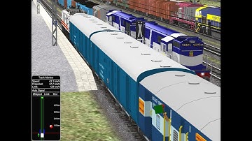 13008 Udyan Abha Toofan Express || Nangloi to New Delhi || IR In Msts Open Rail