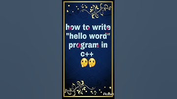 hello world program in c++   #cpp #programming #coders #hecking #educational #shorts #youtube #India