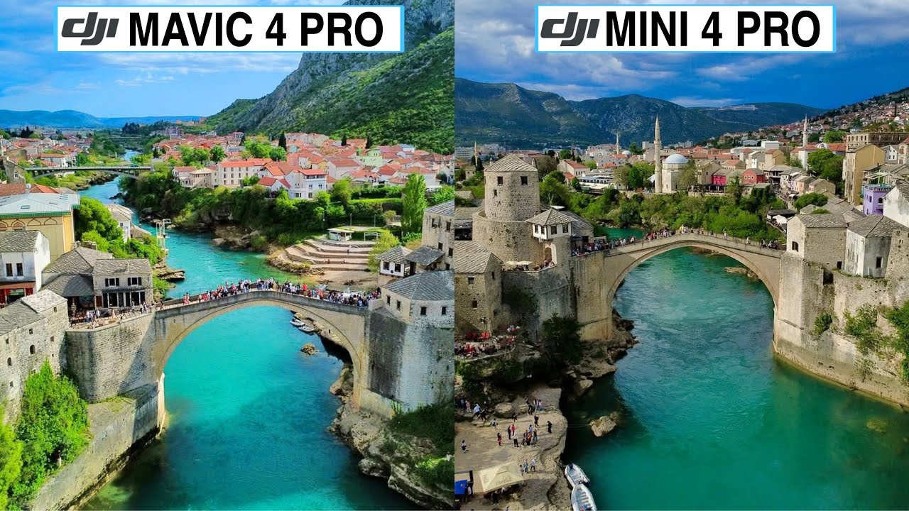 Dji Mavic 4 Pro Vs Dji Mini 4 Pro Camera Test Comparison - YouTube