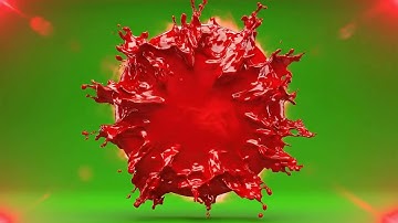 Realistic Red Circle Green Screen Effect: Cinematic Overlay for Videos