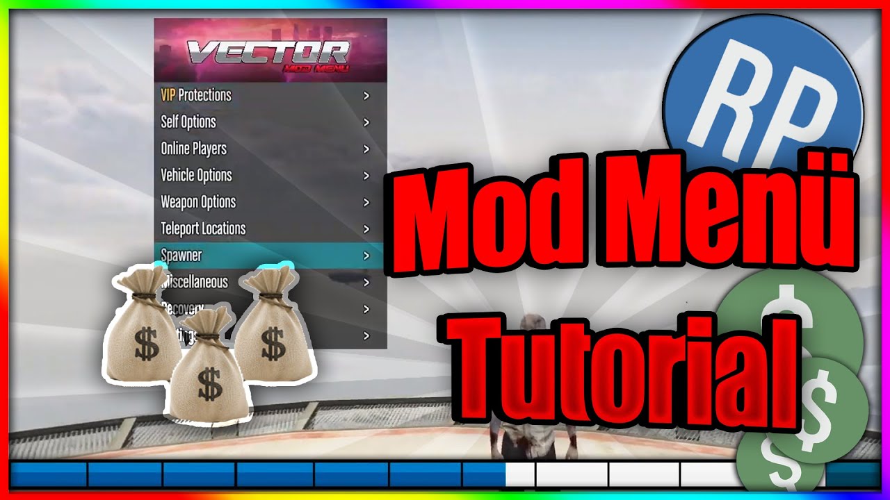 GTA V Vector Mod Menu (1.0.4) by Krypticon - Free download on ToneDen