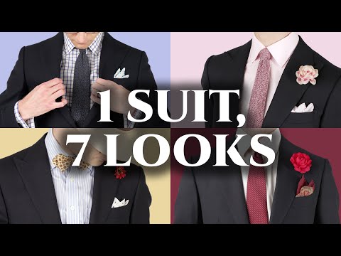 One Suit, 7 Looks - Make the Most of Your Menswear!