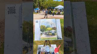 Plien Air Painting-Trinity Bellwoods Park