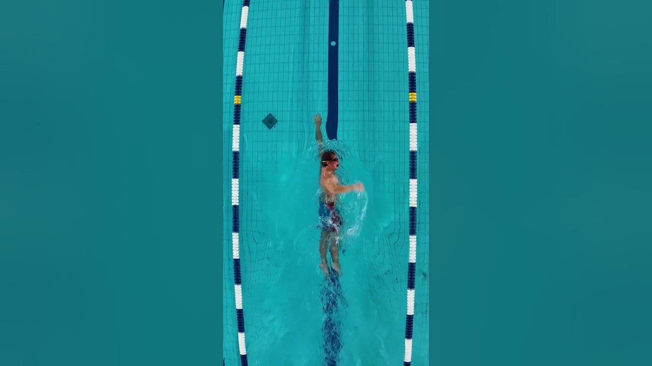 Smooth and relaxed freestyle swimming #swimming