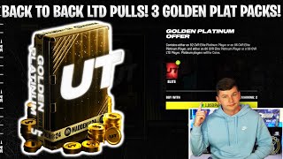 BACK TO BACK LTD PULLS! OPENING 3 GOLDEN PLATINUM PACKS!