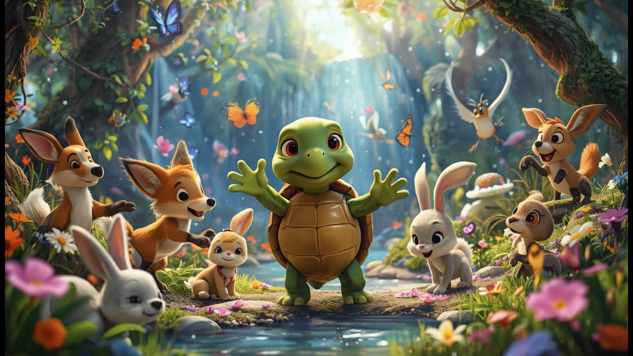 Tommy the Turtle Never Gives Up | Kids Song | Nursery Rhymes