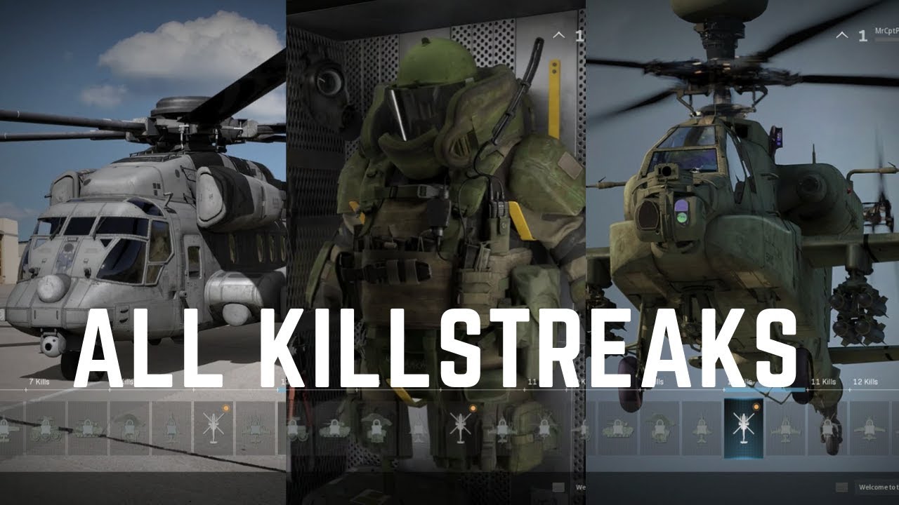 Modern Warfare BETA | All Killstreaks Showcase