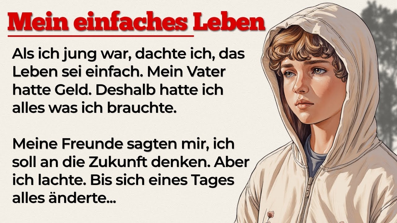 Als mein Leben noch einfach war | German Stories | Learn German with Stories