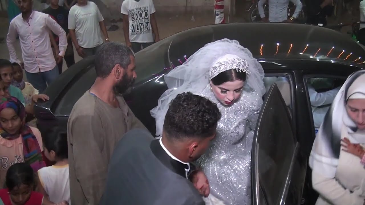 اجمل ليله دخله العروسه ادب واخلاق بتحترم العريس اخر احترام المفاجأه اخر الفيديو