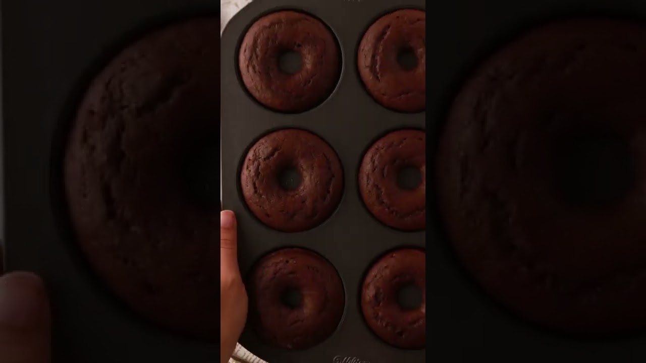 Baked chocolate donuts recipe - 