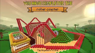 Block Craft 3d Building Simulator Games For Free Gameplay 1105 Ios Android Roller Coaster Youtube - slender super fun roller coaster roblox