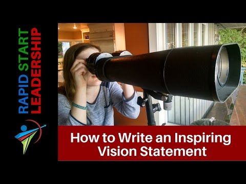 How to Write an Inspiring Vision Statement