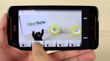 Special feature of HTC Butterfly S: Sequence Shot