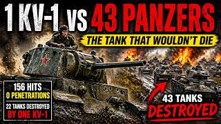 The Tank That Wouldn’t Die: 1 KV-1 vs 43 German Panzers
