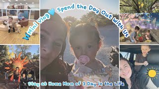 Mini Vlog Spend The Day Out With Us Stay At Home Mom Of 3 Day In The Life